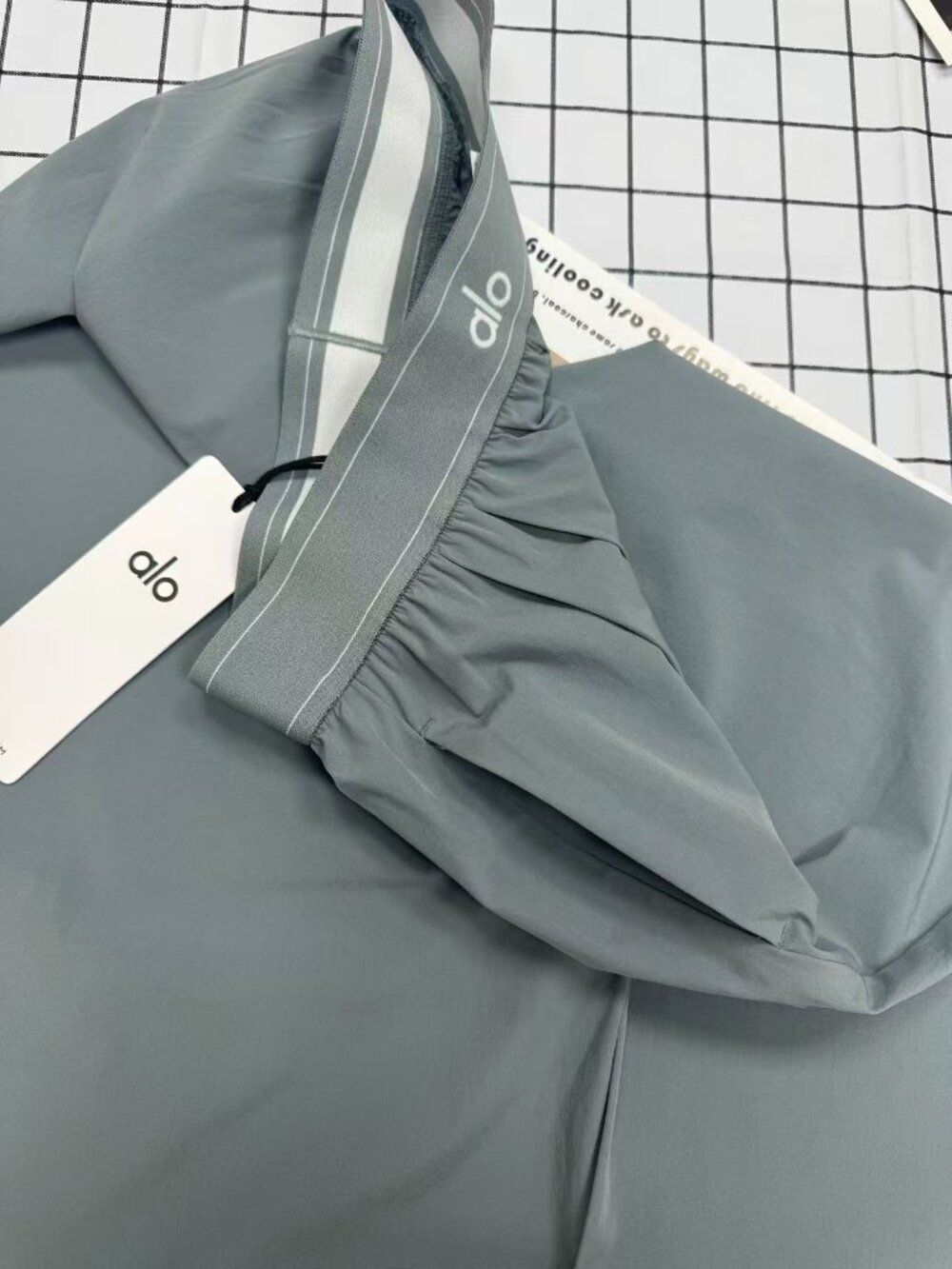 ALO Yoga Suit Up Pants 😝 Steel Grey Size:XXS 💘Casual Style nwt & authentic - Picture 4 of 7
